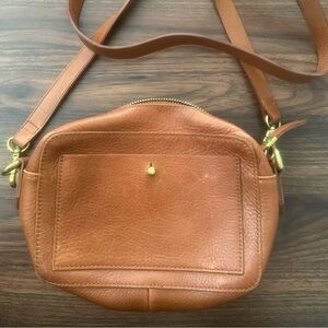 Madewell brown leather bag